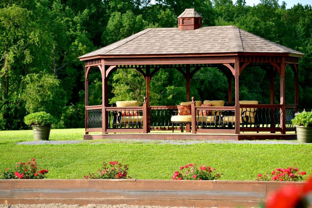 wall mounted gazebo